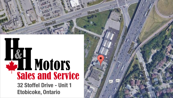 H&H Motors location on Stoffel Drive